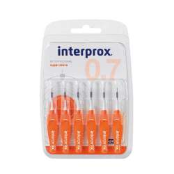 INTERPROX reg super micro orange Interdentalb.Blis