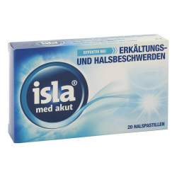 isla® med akut 20 Lutschpastillen