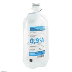 Isotonische Natriumchlorid-Lösung 0,9 % DELTAMEDICA, Infusionslösung, 1 Plastikflasche 1000 ml