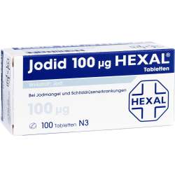 Jodid 100µg HEXAL® 100 Tbl.