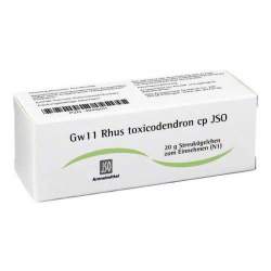 Jso JKH Gewebem. Gw 11 Rhus tox. cp Glob. 20 g