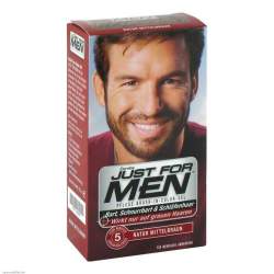 JUST for men Brush in Color Gel mittelbraun