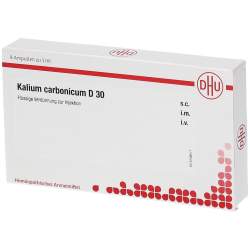 Kalium carbonicum D30 DHU Amp. 8x1ml