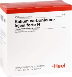 Kalium carbonicum Injeel forte N 100 Amp.
