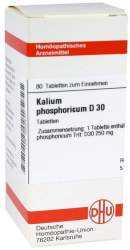Kalium phosphoricum D30 DHU 80 Tbl.