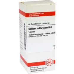 Kalium sulfuricum D6 DHU 80 Tbl.