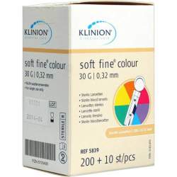 KLINION Soft fine colour Lanzetten 30 G