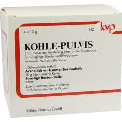 Kohle-Pulvis 4x10g