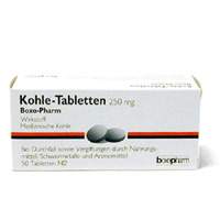 Kohle Tabletten Boxo-Pharm 50 St.