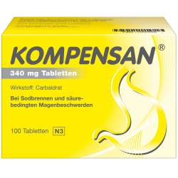 Kompensan®, 340 mg 100 Tabletten