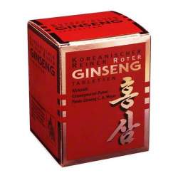 Koreanischer Reiner Roter Ginseng Wurzelpulv 300mg 200 St.