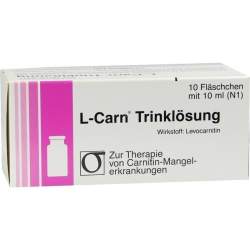 L-Carn Trinklösung 10ml 10 Trinkflläschen mit je 10ml