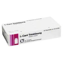 L-Carn Trinklösung 10ml 50 Trinkflläschen mit je 10ml