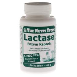 LACTASE 12.000 FCC Enzym Kapseln