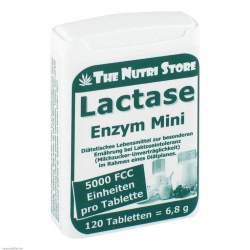 LACTASE 5.000 FCC Enzym Mini Tabl.im Dosierspender