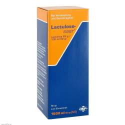 Lactulose-saar®, Lactulose 65 g / 100 ml Sirup 1000ml