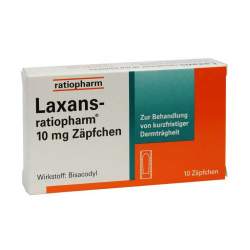 Laxans-ratiopharm® 10mg 10 Supp.