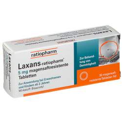 Laxans-ratiopharm® 5mg 30 msr. Tbl.