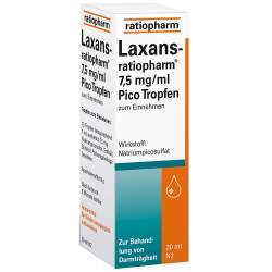Laxans-ratiopharm® 7,5mg/ml Pico Tropf. 30ml