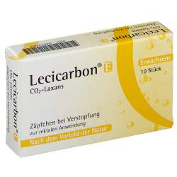 Lecicarbon® E CO2-Laxans 10 Supp.