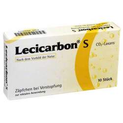 Lecicarbon® S CO2-Laxans 10 Supp.