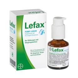Lefax® Pump-Liquid, Suspension mit 41,2 mg/ml Simeticon, 50ml 1 Flasche mit Dosierpumpe