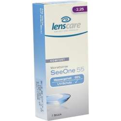 LENSCARE SeeOne 55 Monatslinse -2,25 dpt