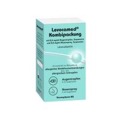 Levocamed® Kombipackung 0,5 mg/ml Augentropfen + 0,5 mg/ml Nasenspray 1 Pack.