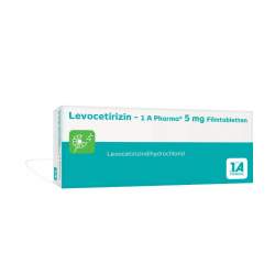 Levocetirizin - 1 A Pharma® 5 mg 20 Filmtabletten
