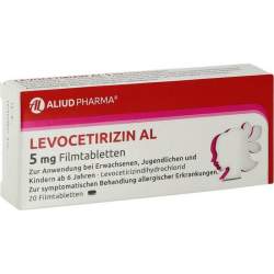 Levocetirizin AL 5 mg 20 Filmtabletten