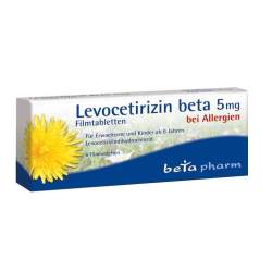 LEVOCETIRIZIN beta 5 mg Filmtabletten
