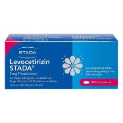 Levocetirizin STADA 5 mg 20 Filmtbl.