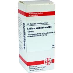 Lithium carbonicum D6 DHU 80 Tbl.