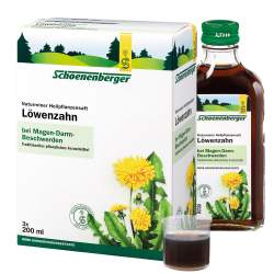 LOEWENZAHN SCHOENENBERGER HEILPFLANZENSÄFTE 3x200 ml