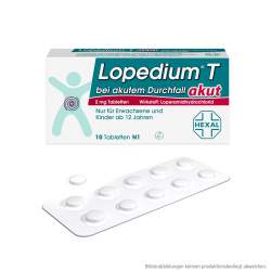 Lopedium® T akut bei akutem Durchfall 10 Tbl.
