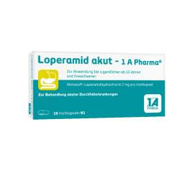 Loperamid akut - 1 A Pharma® 10 Hartkaps.