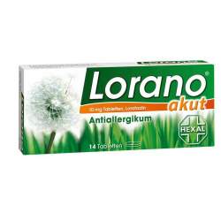 Lorano® akut 10mg 14 Tbl.