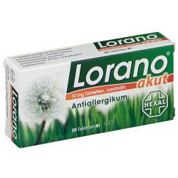 Lorano® akut 10mg 20 Tbl.