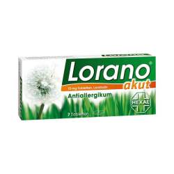 Lorano® akut 10mg 7 Tbl.