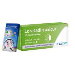 Loratadin axicur® 10 mg 100 Tabletten