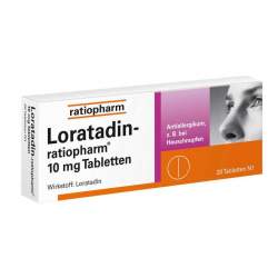 Loratadin-ratiopharm® 10 mg 20 Tbl.