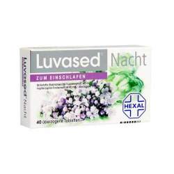 Luvased® Nacht zum Einschlafen 40 überz. Tbl.