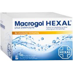 Macrogol HEXAL® plus Elektrolyte 100 Btl.
