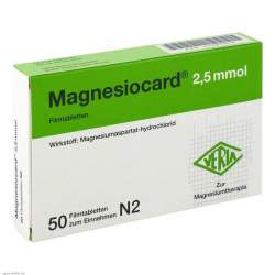 Magnesiocard® 2,5mmol 50 Filmtbl.