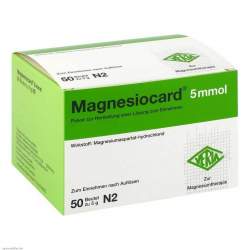Magnesiocard® 5mmol 50 Btl. Pulv.