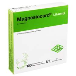 Magnesiocard® 7,5mmol 100 Brausetbl.