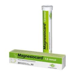 Magnesiocard® 7,5mmol 20 Brausetbl.