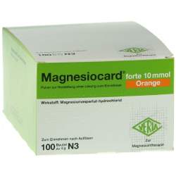 Magnesiocard® forte 10mmol Orange 100 Btl.