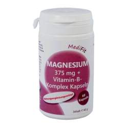 MAGNESIUM 375 mg+Vitamin B Komplex Kapseln