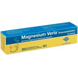 Magnesium Verla® 20 Brausetbl.